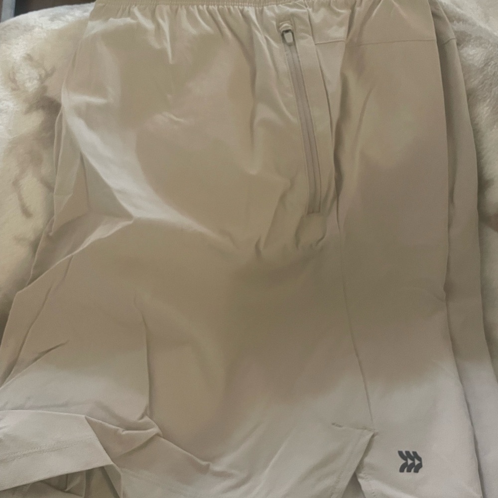 Men's Tan Athletic Shorts